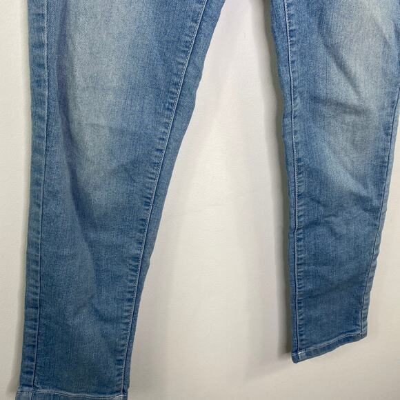 Carmar Light Wash Blue Denim Cropped Ankle Skinny Jeans Women's Size 27 - Picture 3 of 9